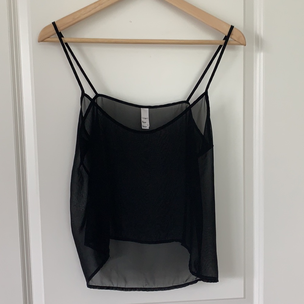 American Apparel Chiffon Tank